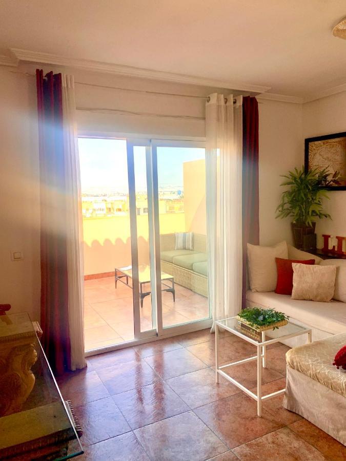 Atico Deluxe Entre Centro Y Playa Salinas Con Terraza, Wifi, Piscina Climatizada, Gym, Sauna Y Garaje -Smart Tv Ροκέτας ντε Μαρ Εξωτερικό φωτογραφία